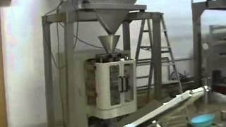 Washing powder packing machine with 4 heads linear weigher