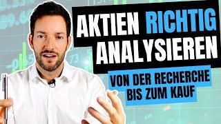 Aktien analysieren - So gehe ich vor