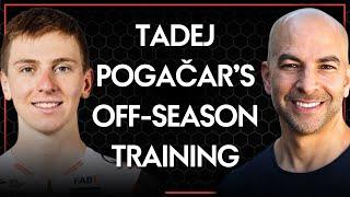 How Tadej Pogačar trains in the off-season: strength training and training frequency