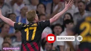 Kevin De Bruyne goal vs Real Madrid 11.05.2023 | What a goal | UCL Journey 2023