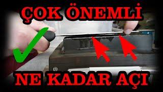 021 - Bıçakla Bileme Taşı Arasındaki Açı Ne Kadar Olmalıdır ?