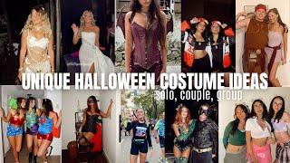 *last minute* UNIQUE HALLOWEEN COSTUME IDEAS  solo, best friend, couple & group costume ideas 2024