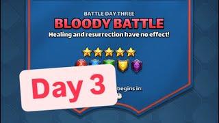 Empires & Puzzles Tourney :  5 ⭐️ Bloody 🩸Battle  Day - 3