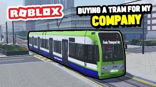 Buying a TRAM For My Company in Roblox Croydon: The London Transport Game