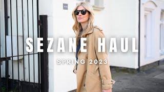 SEZANE HAUL | Parisian style outfit ideas | SPRING 2023