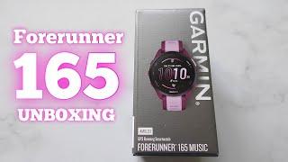 Garmin Forerunner 165 Unboxing