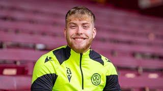 Ewan Wilson ahead of Dundee United