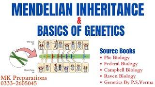 An Introduction Mendelian Genetics | Basics of Inheritance | Laws of Inheritance | FPSC & PPSC Jobs