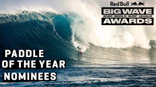 BIG WAVE PADDLE AWARD NOMINESS - The HEAVIEST WAVES paddled in 2020!!! | Red Bull Big Wave Awards