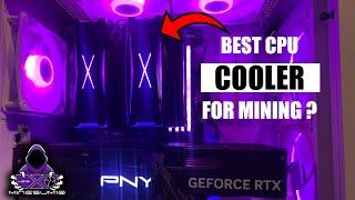 Which cooler is best for CPU miners?  Ryzen 9 5950x temp test