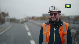 PORR Deutschland: B3 Südschnellweg - Verkehrsfreigabe der Behelfsbrücke