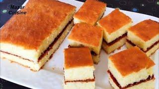 Jam Cake Recipe کیک مربادار ، Easy Sponge Cake With Jam Filling