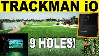 Playing 9 Holes on Trackman iO at Abu Dhabi Golf Club (Golf Simulator)