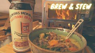 Get Your Mouth On This: Hot Tent Brew & Stew | Italian Sausage Kale Soup | Pipeworks Pastrami on Rye