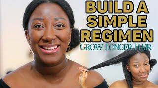 How to build A Simple Yet Effective Hair Regimen || Adede