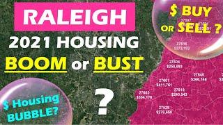 RALEIGH / DURHAM Real Estate:  Housing BOOM or BUST in 2021?