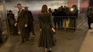 Keira Knightley arrives at MOMA for the screening of her new movie 'Boston Strangler' in New York