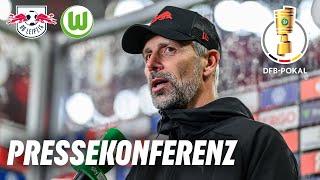 "Das ist gut für das Gefühl!" | PK nach RB Leipzig - VfL Wolfsburg | DFB-Pokal Viertelfinale