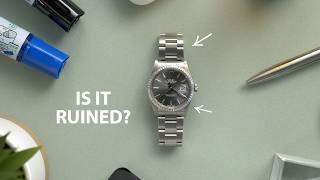 The AD “Ruined” My Rolex Datejust