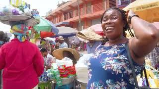 AFRICA CITY MARKET TOUR GHANA ACCRA MAKOLA