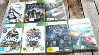 My Xbox 360 game collection.