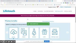 How to Order LifeTouch Photos