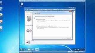 Install a Printer using Windows 7