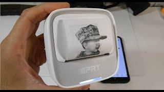 idPRT S1 mini thermal Printer unboxing review