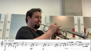 Trumpet Excerpt - Strauss/Domestic Symphony - Tassio Furtado Trumpet