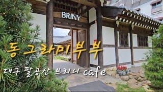 대구 팔공산 브리니 카페 가보기(briny) 대구맛집 대구카페 대구 카페 대구한옥카페 대구카페추천 대구 맛집 추천 대구 맛집 대구 유튜버 대구팔공산맛집 팔공산카페 대구 브리니 힐링