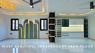 250 SQYD | 4BHK LUXURY BUILDER FLOOR IN VAISHALI SEC-5,GZB | LUXURIOUS INTERIOR NEAR METRO STATION