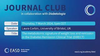 8th EASD Early Career Academy Journal Club - 7 March 2024