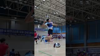 붕대감고도 날아다니는 김대은 선수 #나노스텔라 #김대은 #배드민턴 #badminton #JumpSmash