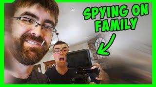 Uncle Jay Spy's On Oh Shiitake Mushrooms Family (Get Caught)