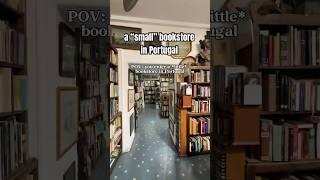 Libraries in Portugal be like  #portugal #travel #library #bookstore