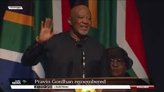 Mark Maharaj and Mcebisi Jonas pay tribute to late Finance Minister Pravin Gordhan