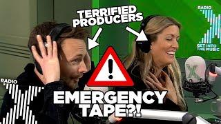 Can Chris set the emergency tape off?! | The Chris Moyles Show | Radio X