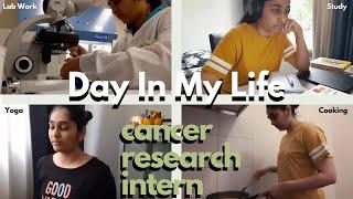 DAY IN THE LIFE OF RESEARCH STUDENT - INTERNSHIP | Studying Abroad