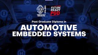 Post Graduate Diploma in Automotive Embedded Systems | Future-Ready PGD at COEP-Tech, Pune