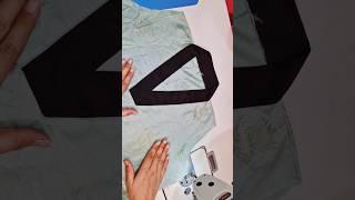 V neck design cutting and stitching || new trendy neck cutting and stitching 2025 #short #neckdesign