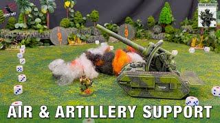 AIR & ARTILLERY SUPPORT - How To Play Rogue Warriors A Modern Warfare Skirmish Games