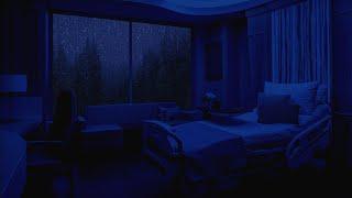 Overnight Stay in a Private Hospital Room |Hospital Room Background Noise & Rain Sounds, Relaxation