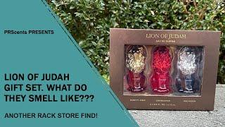 Lion of Judah Gift Set - What Do They Smell Like