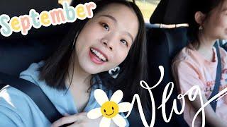 【美國留學 Vlog】週末亞超買菜日韓式部隊鍋｜ September Vlog｜TheJennyLin