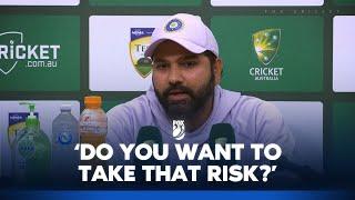 Rohit Sharma addresses Rishabh Pant’s recent form | Press Conference | Fox Cricket