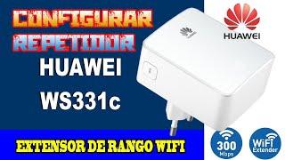 CONFIGURAR EXTENSOR DE WIFI HUAWEI WS331C