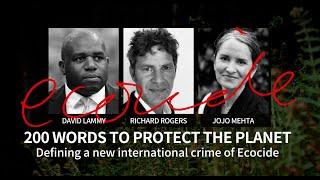 200 words to protect the planet - Defining a new international crime of Ecocide