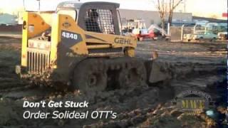 Camoplast Solideal Over The Tire Tracks OTT For Skid Steer