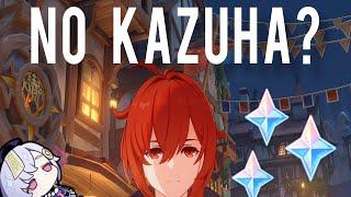 No Kazuha?