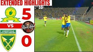 Sundowns vs Golden Arrows Highligts Extended (Carling Blacklabel Cup)